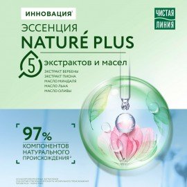 Бальзам-ополаскиватель для волос 230мл ЧИСТАЯ ЛИНИЯ "Экстракт льна и пшеницы", ш/к 11