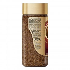 Кофе молотый в растворимом NESCAFE "Gold" 95 г, стеклянная банка, сублимированный, 12326188