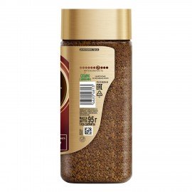 Кофе молотый в растворимом NESCAFE "Gold" 95 г, стеклянная банка, сублимированный, 12326188