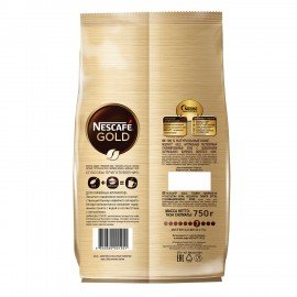 Кофе молотый в растворимом NESCAFE "Gold" 750 г, сублимированный, 12348310