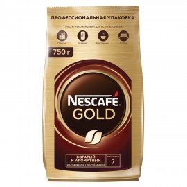 Кофе молотый в растворимом NESCAFE "Gold" 750 г, сублимированный, 12348310