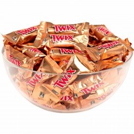 Батончики мини TWIX "Minis" печенье с карамелью в молочном шоколаде, 190 г, 2263