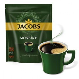 Кофе растворимый JACOBS "Monarch" 150 г, сублимированный, 8052013