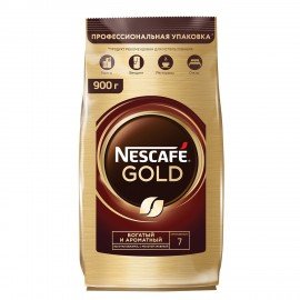 Кофе молотый в растворимом NESCAFE "Gold" 900 г, сублимированный, 12348493