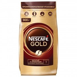 Кофе молотый в растворимом NESCAFE "Gold" 900 г, сублимированный, 12348493