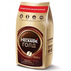 Кофе молотый в растворимом NESCAFE "Gold" 900 г, сублимированный, 12348493