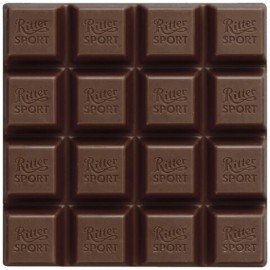 Шоколад RITTER SPORT "Марципан", темный с начинкой, 100 г, Германия, RU256