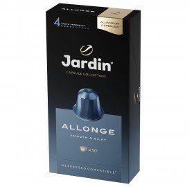 Кофе в капсулах JARDIN "Allonge" для кофемашин Nespresso, 10 порций, 1356-10