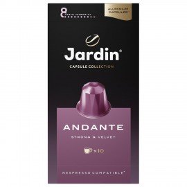 Кофе в капсулах JARDIN "Andante" для кофемашин Nespresso, 10 порций, 1353-10