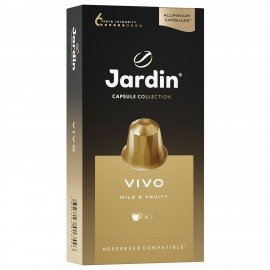 Кофе в капсулах JARDIN "Vivo" для кофемашин Nespresso, 10 порций, 1354-10