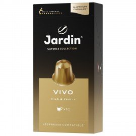 Кофе в капсулах JARDIN "Vivo" для кофемашин Nespresso, 10 порций, 1354-10