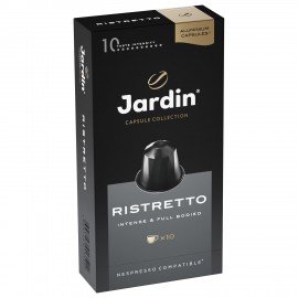 Кофе в капсулах JARDIN "Ristretto" для кофемашин Nespresso, 10 порций, 1352-10