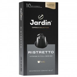 Кофе в капсулах JARDIN "Ristretto" для кофемашин Nespresso, 10 порций, 1352-10