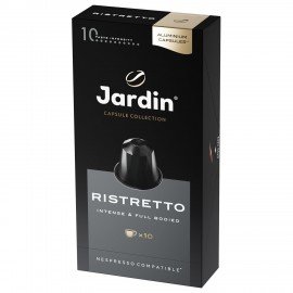 Кофе в капсулах JARDIN "Ristretto" для кофемашин Nespresso, 10 порций, 1352-10