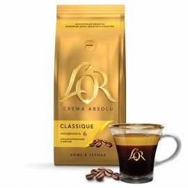 Кофе в зернах L’OR "Crema Absolu Classique" 1 кг, 8051298