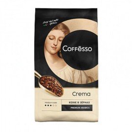 Кофе в зернах COFFESSO "Crema" 1 кг, 101214