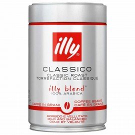 Кофе в зернах ILLY "Classico" ИТАЛИЯ, 250 г, в жестяной банке, арабика 100%, ИТАЛИЯ, 52