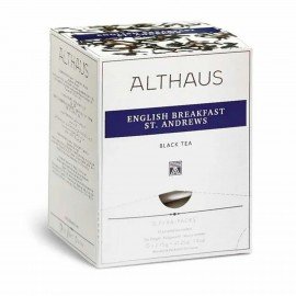 Чай ALTHAUS "English Breakfast" черный, 15 пирамидок по 2,75 г, ГЕРМАНИЯ, TALTHL-P00001