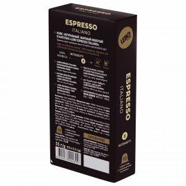 Кофе в капсулах LEBO "Espresso Italiano" для кофемашин Nespresso, 10 порций