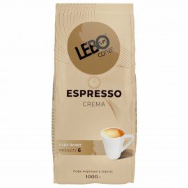 Кофе в зернах LEBO "Espresso Crema" 1 кг