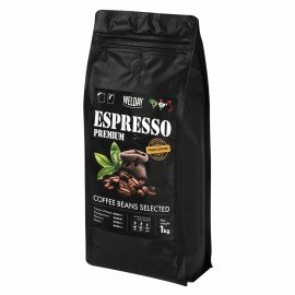 Кофе в зернах WELDAY "ESPRESSO Premium" 1 кг, 623438, УТ000015165