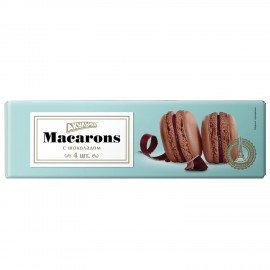 Пирожное миндальное АКУЛЬЧЕВ "Macarons" с шоколадом, 48 г, 493