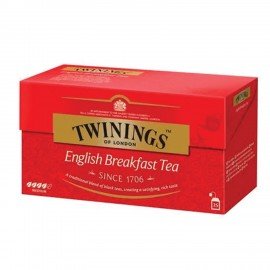 Чай TWININGS "English Breakfast", 25 пакетиков в конвертах по 2 г, БРИТАНИЯ, ш/к 77693, 12005