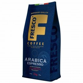 Кофе в зернах FRESCO "Arabica Espresso" 1 кг, арабика 100%, ш/к 86999