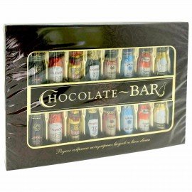 Набор конфет CONFASHION "Chocolate-Bar" Ассорти с помадной начинкой клубных вкусов 240 г, ш/к 21928, УТ-00031259