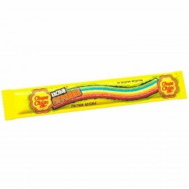 Мармелад жевательный CHUPA CHUPS (Чупа-Чупс) "Кислый страйпс" с фруктовым вкусом, 10,5 г