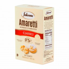 Печенье сдобное FALCONE "Amaretti" мягкое классическое 170 г, ИТАЛИЯ, MC-00013544