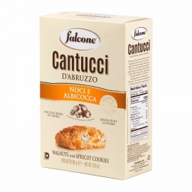 Печенье сахарное FALCONE "Cantucci" с грецким орехом и абрикосом 180 г, ИТАЛИЯ, MC-00013541