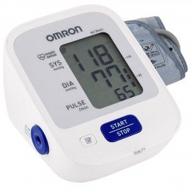 Тонометр OMRON M2 (HEM-7121-RU), манжета 22-32см, автомат, на плечо, питание 4хААА