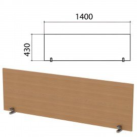 Экран-перегородка "Эко", "Этюд", 1400х18х430 мм, бук бавария, 402867-55