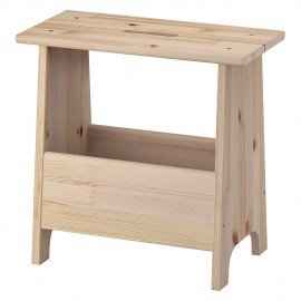 Табурет тумба деревянный, сосна, BRABIX "Scandi Wood SC-002", 490х250х450 мм, 641888, 004.02.35