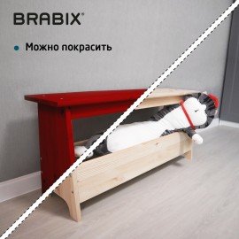 Скамья деревянная, сосна, BRABIX "Scandi Wood SC-003", 1000х250х450 мм, 641889, 006.02.35