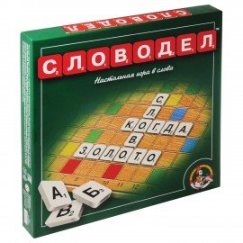 Игра настольная "Словодел" (зеленый), 0309