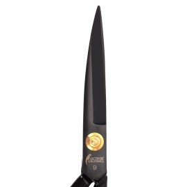 Ножницы портновские 240 мм, КЛАССИЧЕСКИЕ,черные,ручки с силиконовым покрытием, ОСТРОВ СОКРОВИЩ, 665598