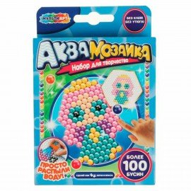 Аквамозаика, 100 бусин, АССОРТИ, МУЛЬТИ АРТ