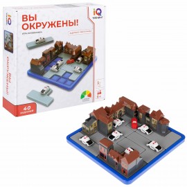 Настольная логическая игра IQ ТРЕНИНГ "Вы окружены!", 1TOY, Т25559