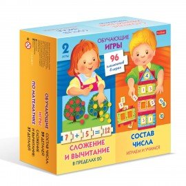 Игра обучающая "Изучаем и играем" АССОРТИ, 180х180 мм, HTB