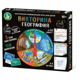 Игра настольная "Викторина", 150 вопросов, АССОРТИ, 10 КОР