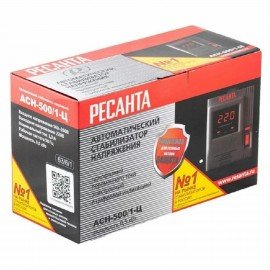 Стабилизатор РЕСАНТА АСН-500/1-Ц, 500Вт, 140-260В, напольный, 63/6/1