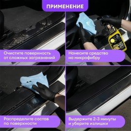 Очиститель салона для велюра, кожи, пластика 600 мл GRASS UNIVERSAL CLEANER, триггер, 110392