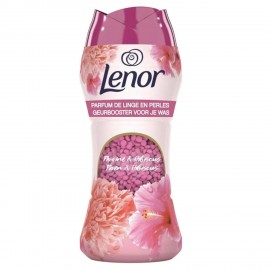 Кондиционер для белья в гранулах 210гр LENOR "Pivoine & Hibiscus",пион и гибискус,042