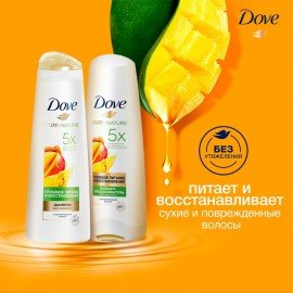 Подарочный набор DOVE "Глубокое питание и восстановление" Шампунь 250 мл + Бальзам 200 мл