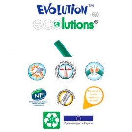 Карандаш чернографитный BIC Evolution, HB, КОМПЛЕКТ 12 штук, 880480