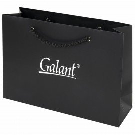 Ручка шариковая GALANT "Black", корпус черный, ежедневник недатированный А5 черный, пакет, 880904