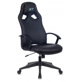 Кресло игровое A4Tech X7 GG-1000B черный эко.кожа крестов. пластик