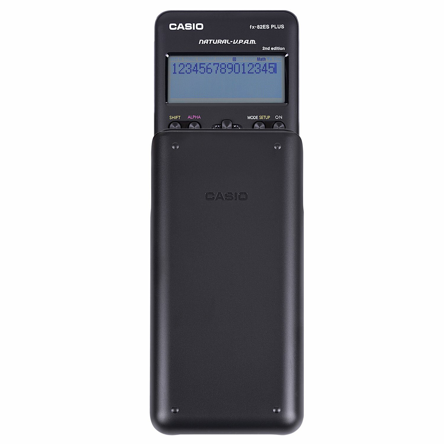 Калькулятор инженерный CASIO FX-82ESPLUS-2-WETD (162х80 мм), 252 функции,  батарея, сертифицирован для ЕГЭ, FX-82ESPLUS-2-S